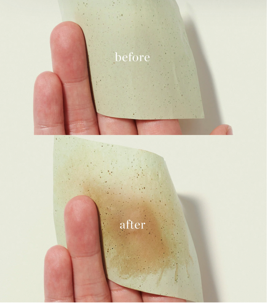 Green Tea Oil Control Papers